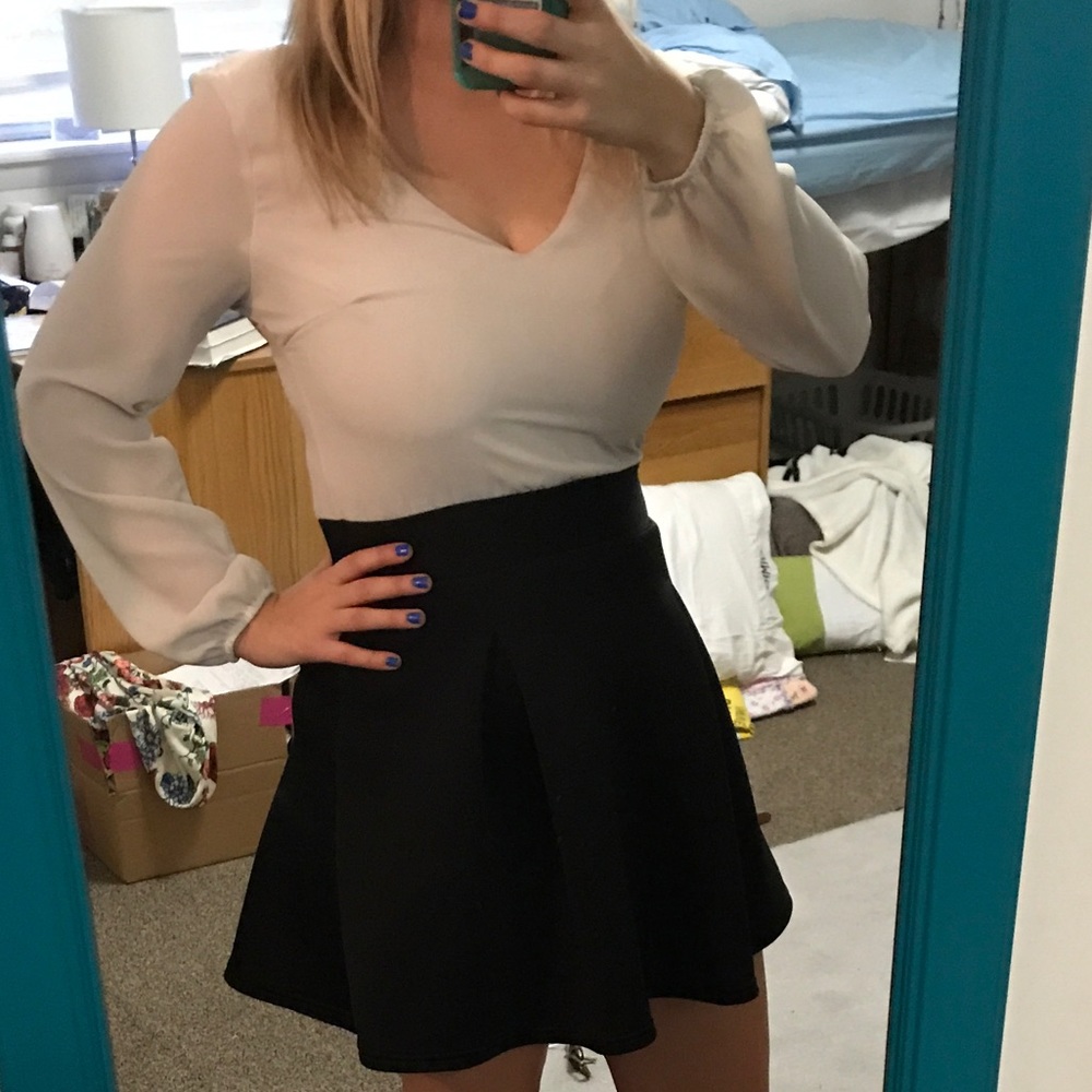 Black and White Charlotte Russe dress.